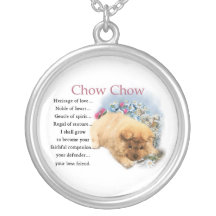 Chow Chow Heritage of Love Custom Necklace