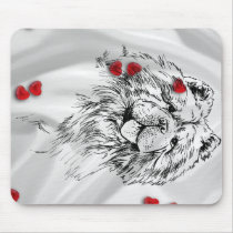 Chow-Chow in Love Mousepads