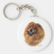 Chow Chow Keychain