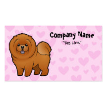 Chow Chow Love Business Card Templates