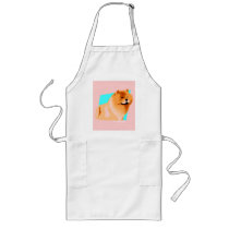 * Chow Chow Love Pink - Apron *