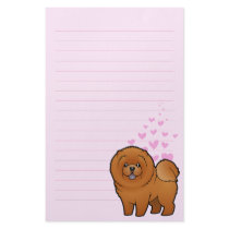 Chow Chow Love Custom Stationery