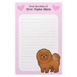 Chow Chow Love Stationery Paper