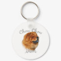Chow Chow Mom 2 keychains by GreyWolfCreation Chow Chow Mom 2 keychains