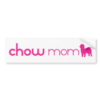 Chow Chow Mom bumper stickers by purelypups Chow Chow Mom bumper stickers