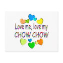 CHOW CHOW postcards