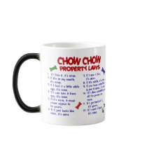 CHOW CHOW Property Laws Coffee Mugs