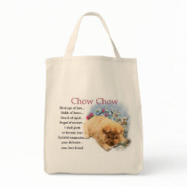 Chow Chow Puppy Art Gifts Bag