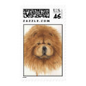 chow chow red stamp