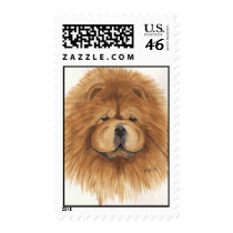 chow chow red stamp