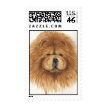 chow chow red stamp