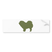 Chow Chow Rough-Coat bumper stickers by Pawdboy Chow Chow Rough-Coat bumper stickers