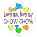 CHOW CHOW stickers