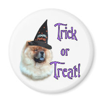 Chow Chow Trick magnets