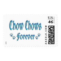 Chow Chows Forever postage