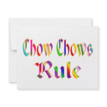 Chow Chows Rule invitations by TLArnold4 Chow Chows Rule invitations
