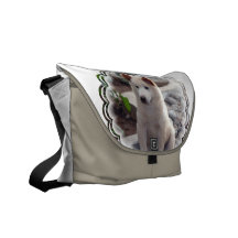 Chow Puppies Messenger Bag