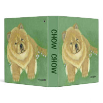 CHOW PUPPY  Binder