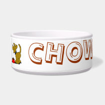 Chow Time Dog Bowl