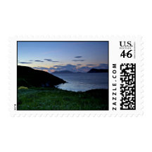 Chowiet Island sunset Stamp