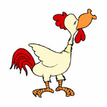 Chowling Chicken photo sculptures