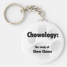 Chowology - Study of Chow Chows Keychain