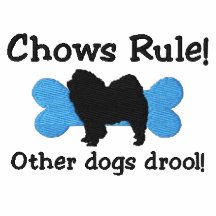 Chows Rule Embroidered Shirt (Polo)