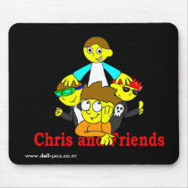 Chris and Friends Mousepad by Masterstigma Chris and Friends Mousepad