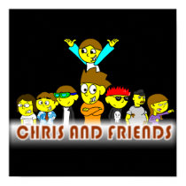 Chris and Friends Poster posters