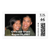 Chris and Grace August 25,2007  postage