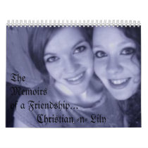 Chris and Lilly, TheMemoirs of a Friendship... ... calendars by heather_dolan Chris and Lilly, TheMemoirs of a Friendship... ... calendars