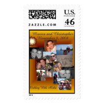 Chris and Monica Collage Stamp