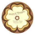 Chris and Monica Final Wedding Date Stickers