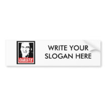 CHRIS CHRISTIE 2012 BUMPER STICKERS