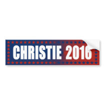 Chris Christie 2016 Bumper Sticker
