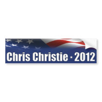 Chris Christie for President Bumper Sticker