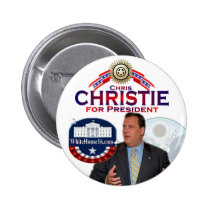 Chris Christie for President Button