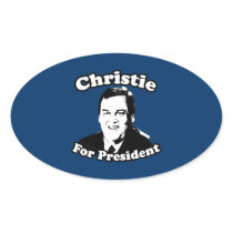 CHRIS CHRISTIE FOR PRESIDENT STICKERS