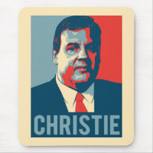 Chris Christie Hope Mousepads