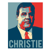 Chris Christie Hope Postcard