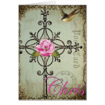 chris cross greeting card