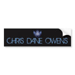 Chris Dane Owens -Bumper Sticker bumper stickers