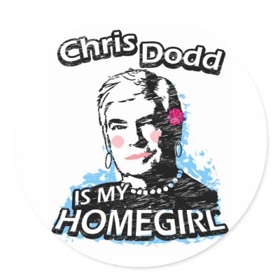 Chris Dodd is my homegirl Sticker by ismyhomegirl