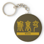 Chris - Kanji Name Keychain