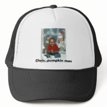 Chris..pumpkin man hats