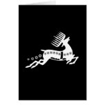 Chrismukkah Reindeer white cards