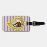 Chrissy the Hedgehog Luggage Tag