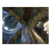 Christ Above Photographic Print