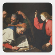 Christ among the Doctors, c.1630 Sticker