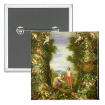 Christ and Mary Magdalene Button